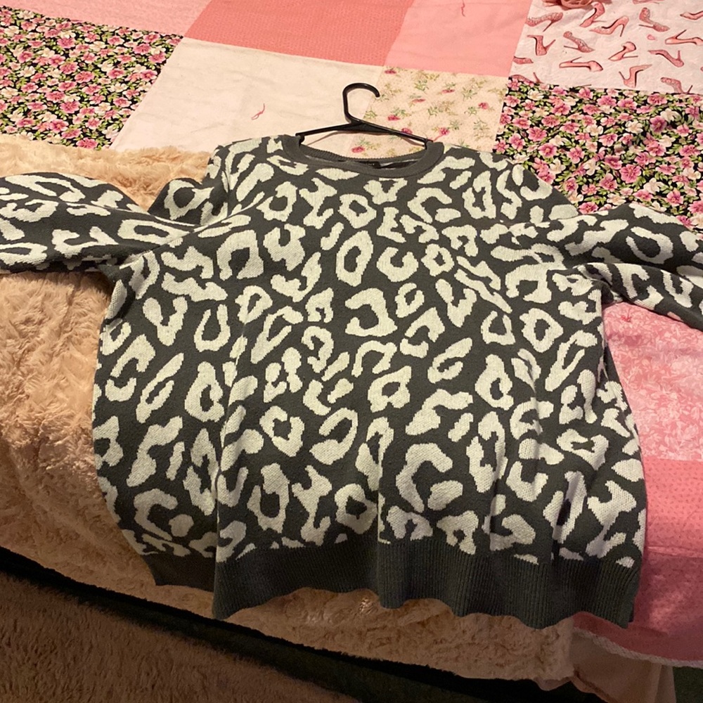 Lane Bryant’s Leopard print sweater